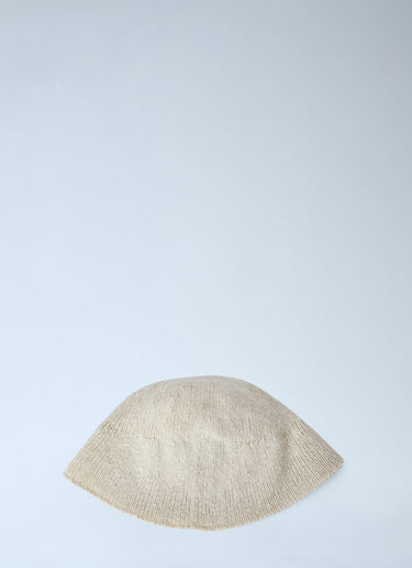 LN-CC® - The Row: Olivine Hat - White The Row Olivine Hat White row0265023