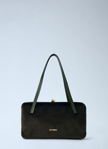 LN-CC® - Jil Sander: Goji Pillow Small Handle Bag - Green Jil Sander Goji Pillow Small Handle Bag Green jil0265018