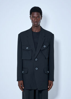 Y-3 Sport Uniform Chore Blazer Black yyy0165009