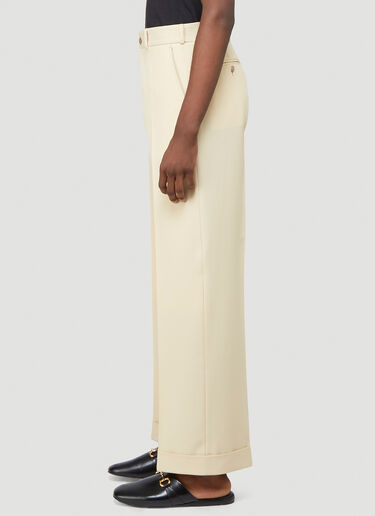 Gucci Classic Wide Leg Pants White guc0139034