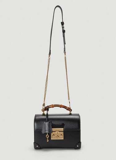 Gucci Small Padlock Handbag Black guc0239088