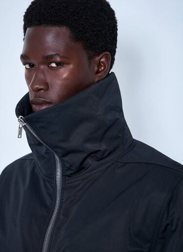 LN-CC® - Rick Owens: Tower Dracuflight Bomber Jacket - Navy Rick Owens Tower Dracuflight Bomber Jacket Navy ric0165059