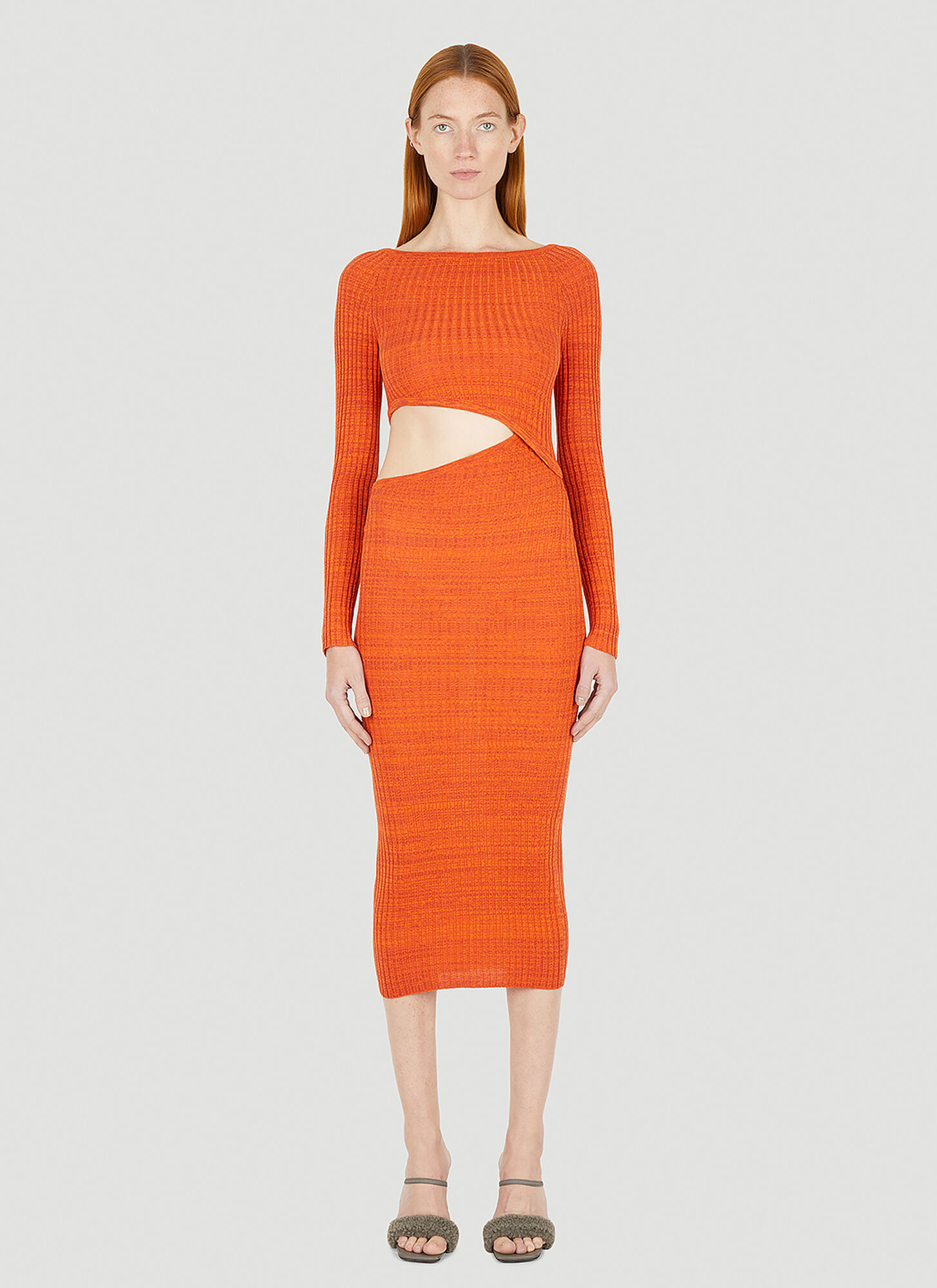 Wynn Hamlyn Origami Dress Female Orange