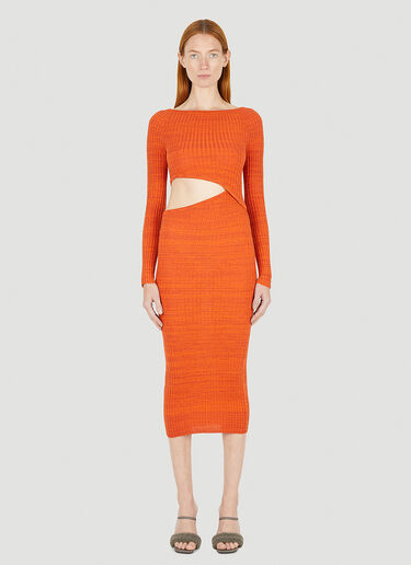 Wynn Hamlyn Origami Dress Orange wyh0249006