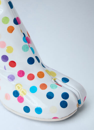 LN-CC® - Maison Margiela: Tabi Ankle Boots - Multicolor Maison Margiela Tabi Ankle Boots Multicolor mla0265022