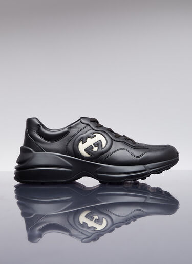 Interlocking G Rython Sneaker Gucci Interlocking G Rython Sneaker Black guc0154032
