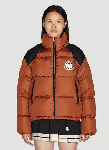 8 Moncler Palm Angels 네빈 재킷 브라운 mpa0351002