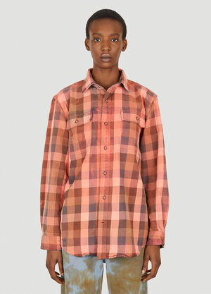 NOTSONORMAL Glo Flannel Shirt Green nsm0351019