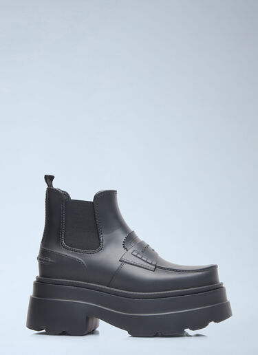 Carter 厚底雨靴 Alexander Wang Carter 厚底雨靴 黑色 awg0257020