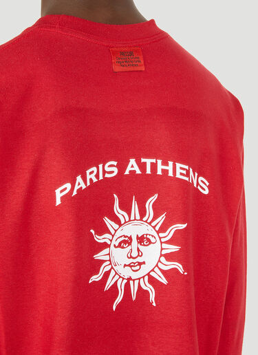 Pressure Logo Sun Sweatshirt Red prs0148027