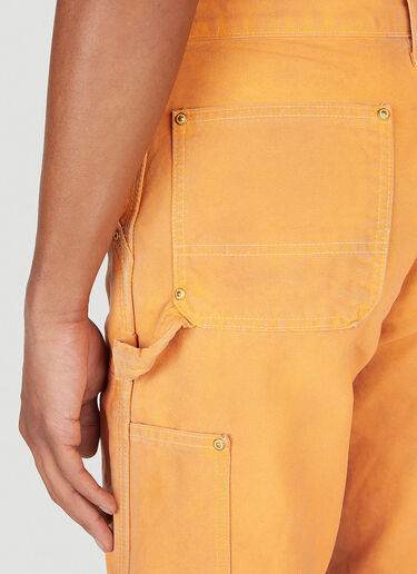 NOTSONORMAL Washed Working Shorts Orange nsm0351009