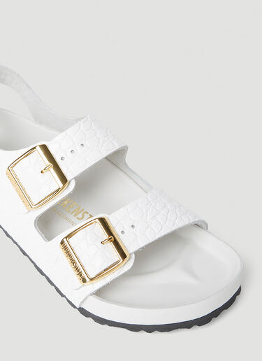 Birkenstock Milano Embossed Sandals White brk0252010