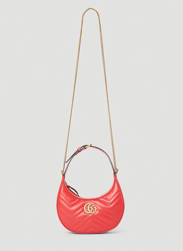 Gucci GG 마몽트 미니 숄더백 레드 guc0253245