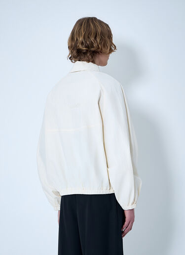 Zip-Front Jacket Jacquemus Zip-Front Jacket White jac0164015