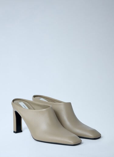 TOTEME Bar Mules White tot0263052