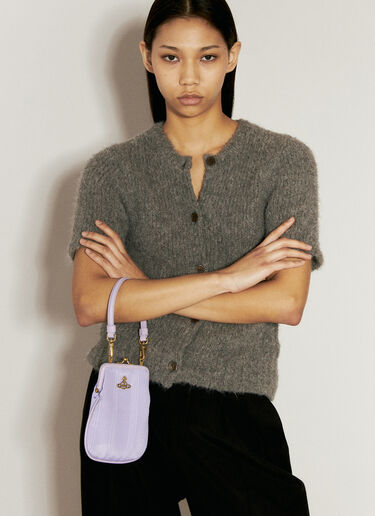 Vivienne Westwood Tessa 链带单肩包  紫 vvw0255009