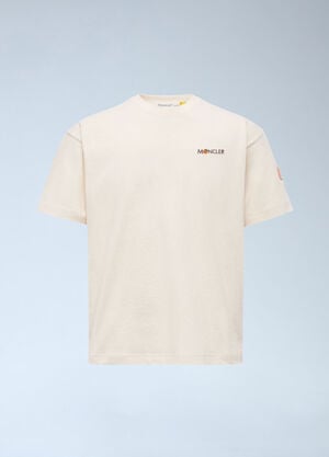 Moncler x Gilga Farm by Donald Glover Logo Motif T-Shirt White mgf0162004