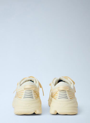 LN-CC® - HOKA: Bondi 7 Sneakers - Cream HOKA Bondi 7 Sneakers Cream hok0265007