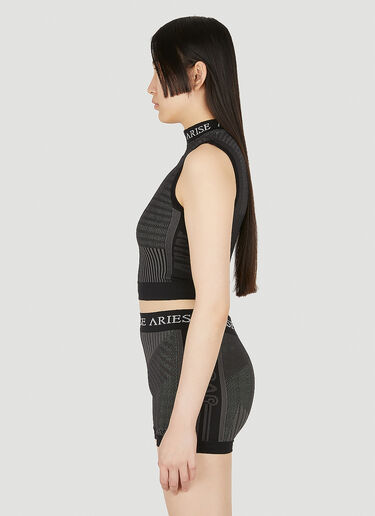 Aries Base Layer Crop Top Black ari0248005