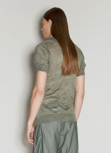 Vivienne Westwood Caveman 针织 Polo 衫  灰色 vvw0156008