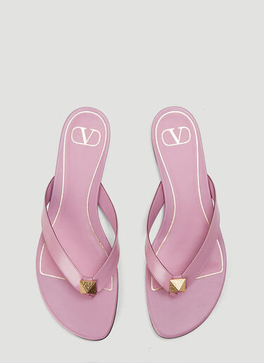 Valentino Roman Stud Sandals Pink val0243025