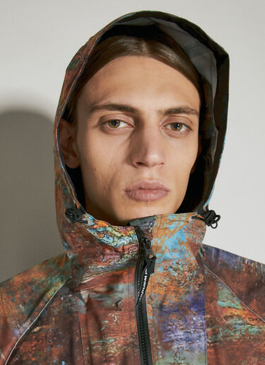 And Wander Pertex Printed Rain Jacket Multicolour anw0154008