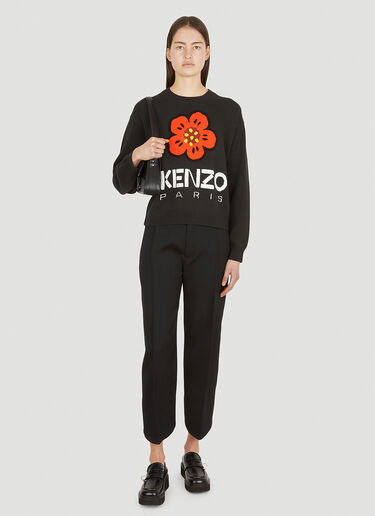 Kenzo Poppy Comfort Sweater Black knz0252025