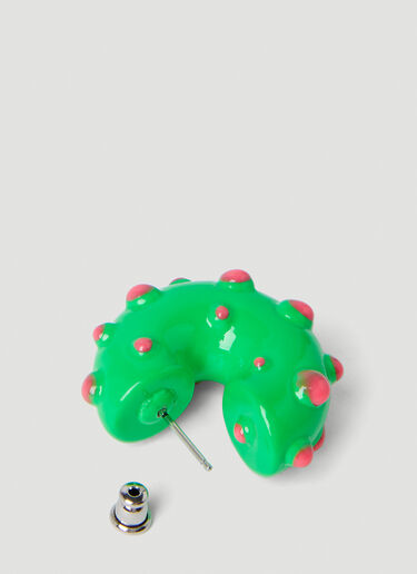 SAFSAFU Neon Rave Earrings Green saf0251008