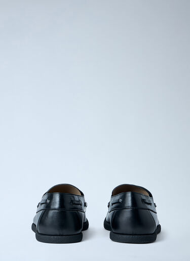 The Row Novus Saylor Loafers Black row0163010