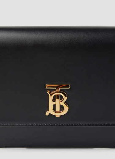 Burberry TB Square Mini Shoulder Bag Black bur0246036