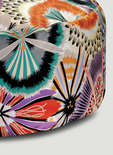 MissoniHome Passiflora Giant Large Pouf Orange wps0644221