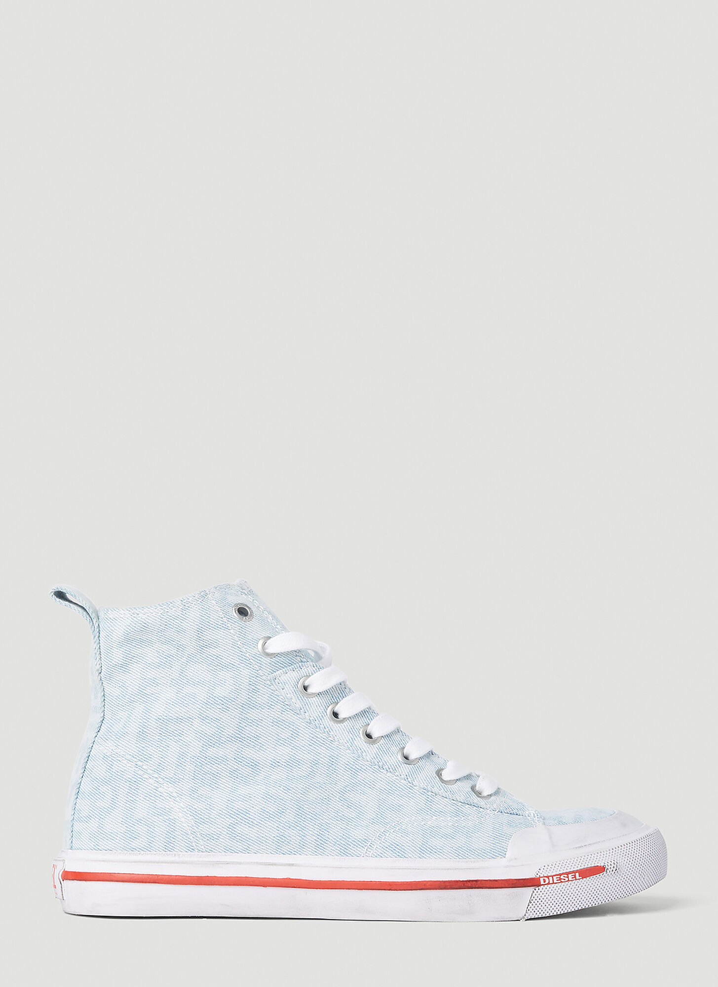 Shop Diesel S-athos Sneakers In Light Blue