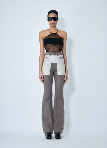 Rick Owens Sl Combo Top Black ric0264004