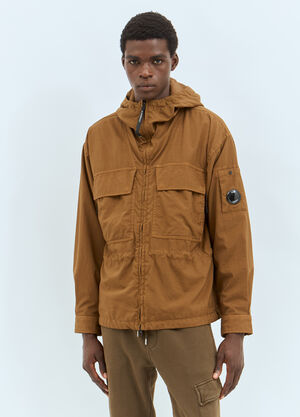 C.P. Company Hooded Overshirt Jacket Purple pco0158007