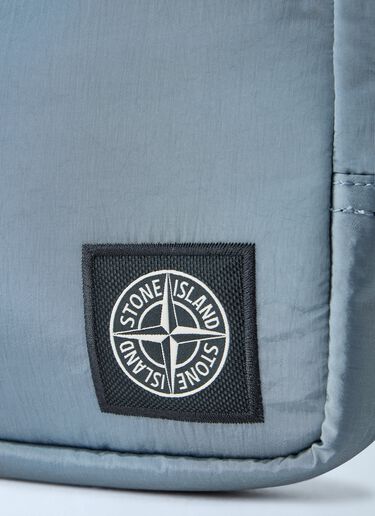 Stone Island Compact Nylon Pouch Light Blue sto0165031
