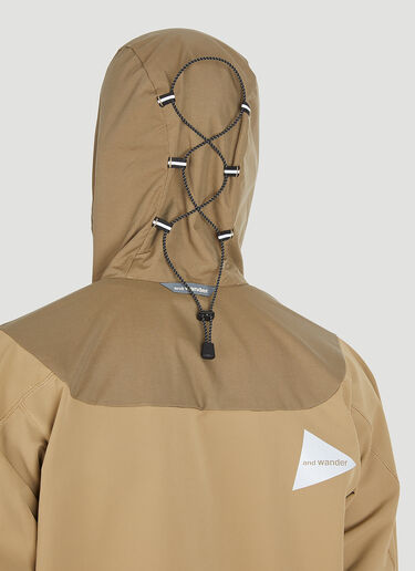 And Wander Stretch Shell Jacket Beige anw0146004