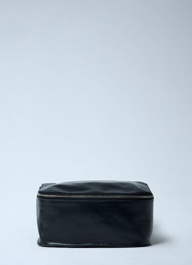 Rick Owens Large Beauty Case Black ric0162009