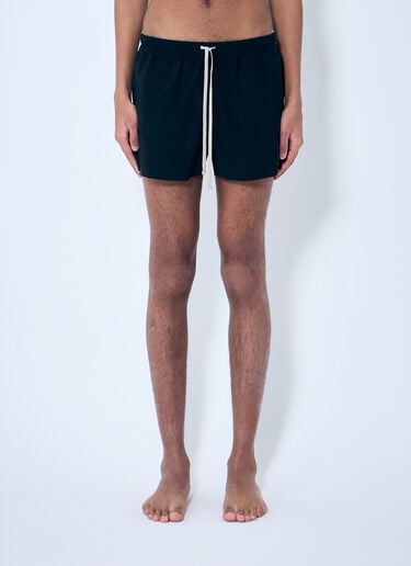 Rick Owens Boxer Swimshorts Black ric0159035