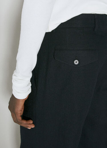 Ann Demeulemeester Gaspar Flared Leg Pants Black ann0154003