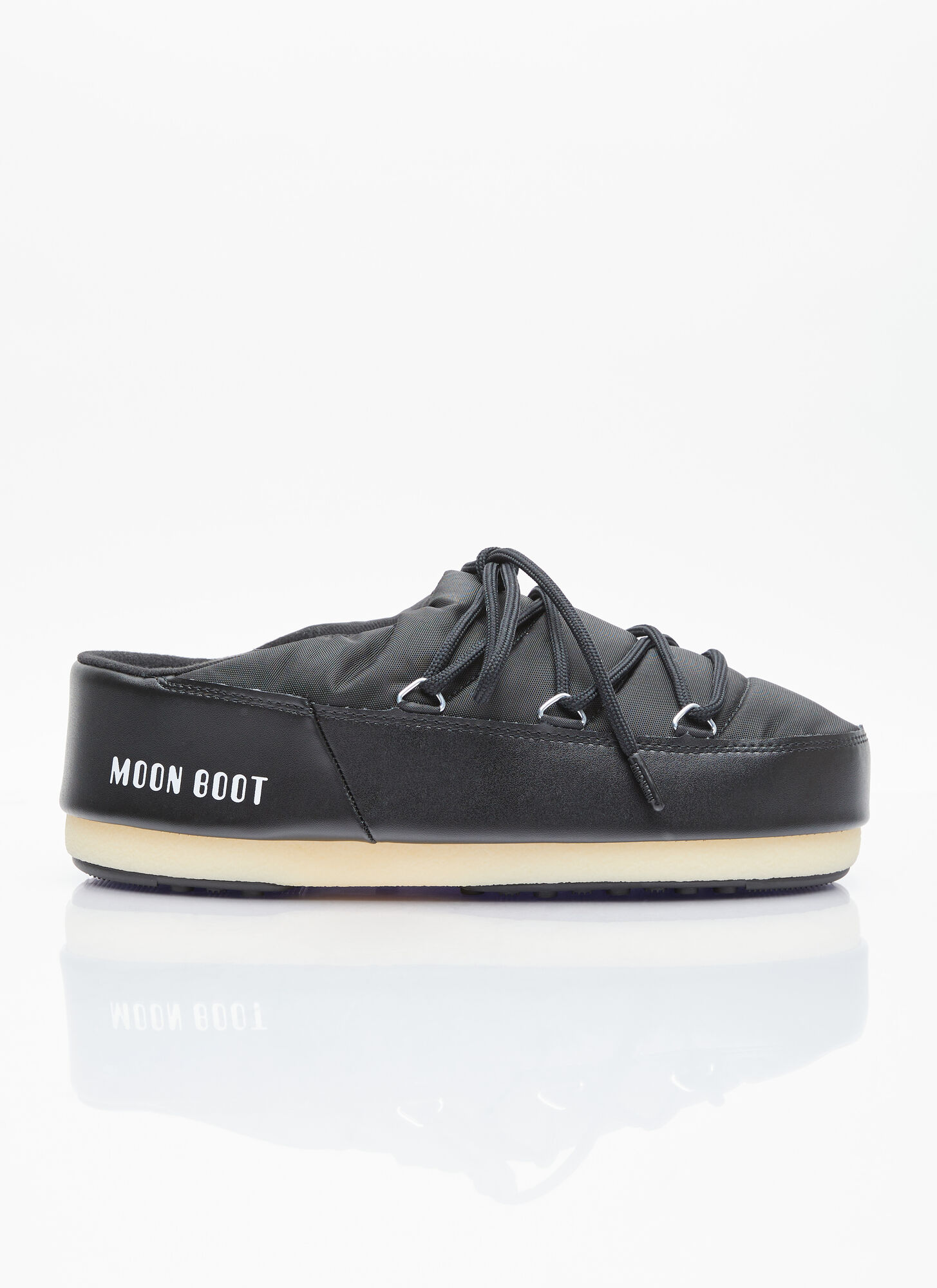 Shop Moon Boot Icon Mules In Black
