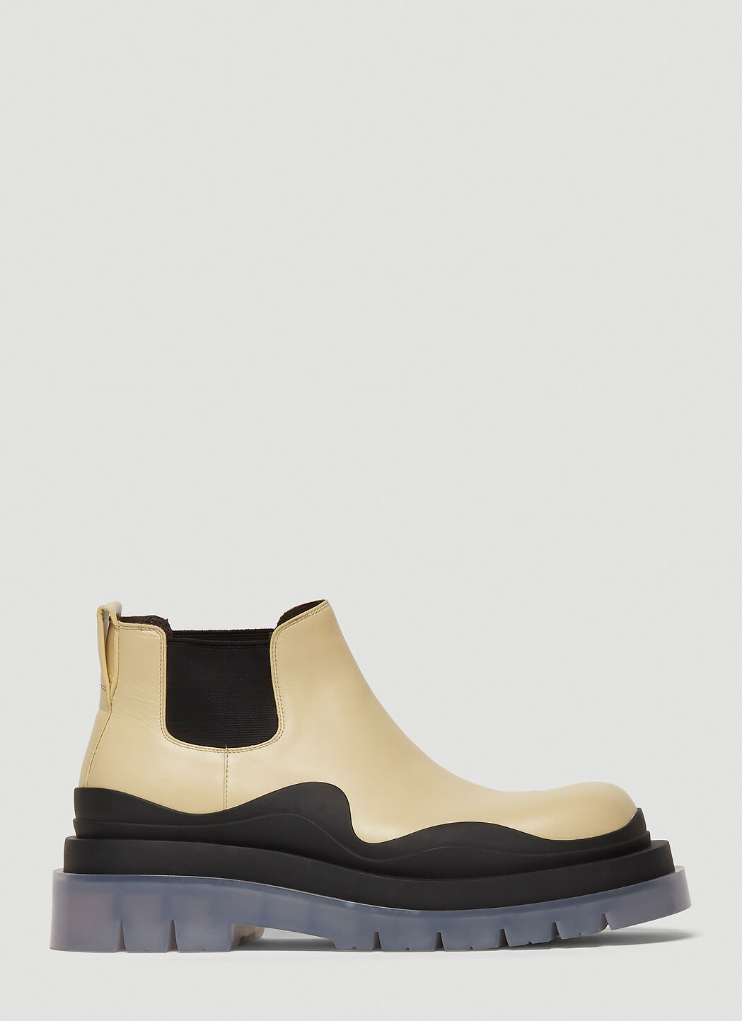 Bottega Veneta Women s BV Tire Ankle Boots in White LN CC
