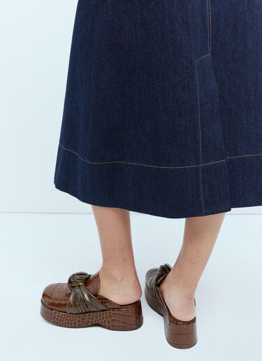 Boone Midi Skirt Rejina Pyo Boone Midi Skirt Blue rej0254002