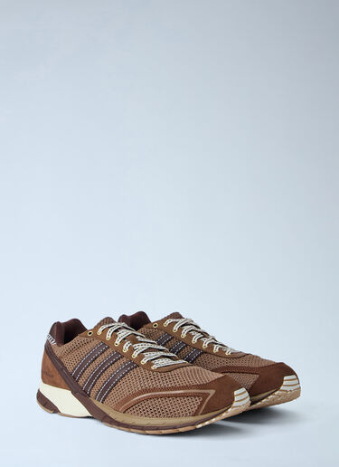 Adizero Adios Mesh Sneakers adidas by Wales Bonner Adizero Adios Mesh Sneakers Brown awb0163016