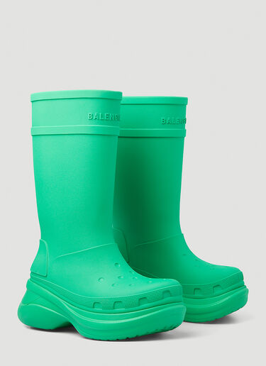 Balenciaga x Crocs Rain Boots Green bal0247128