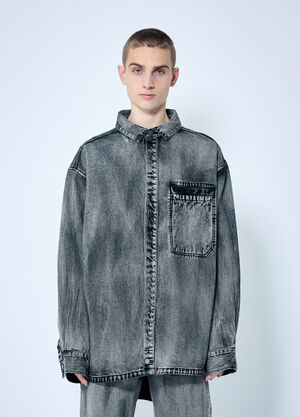Burberry Herculean Denim Shirt Brown bur0158003