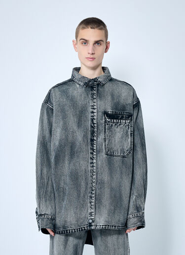 Entire Studios Herculean Denim Shirt Grey ent0158015