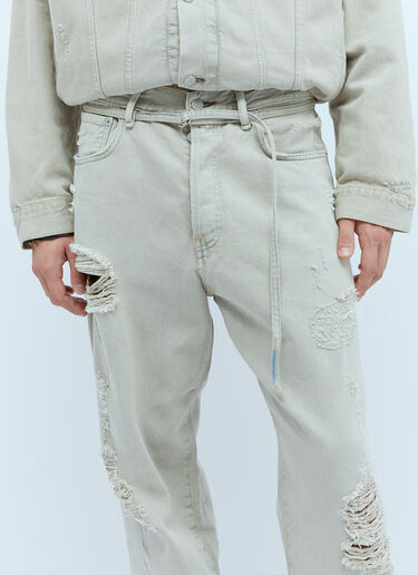 1991年 Toj ルーズフィットジーンズ Acne Studios 1991年 Toj ルーズフィットジーンズ グレー acn0153015