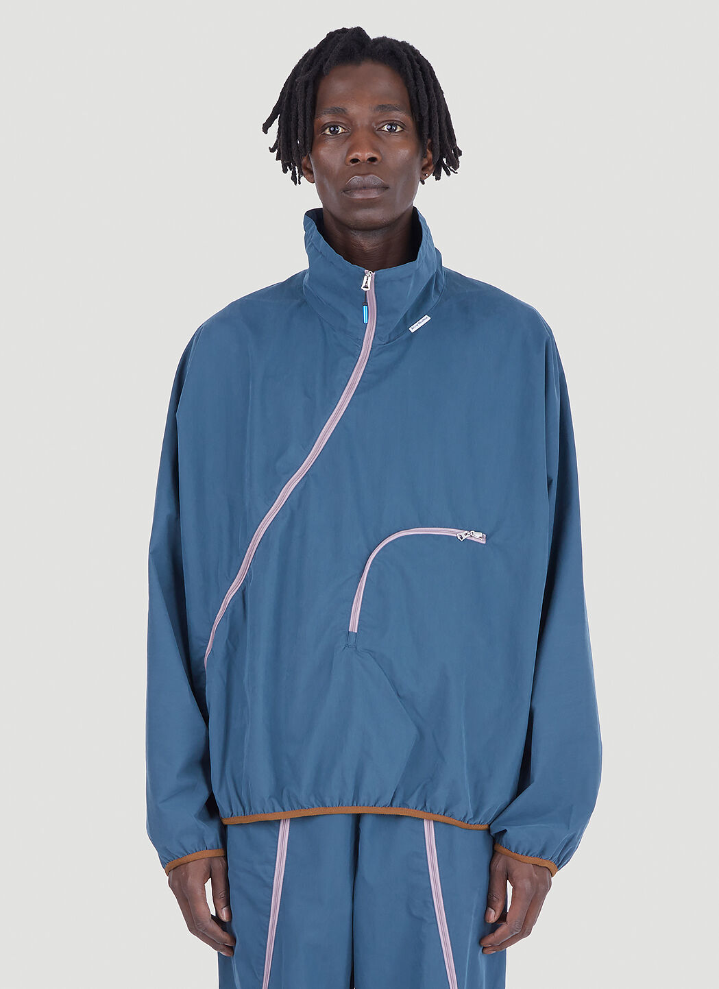 Teal track hotsell jacket