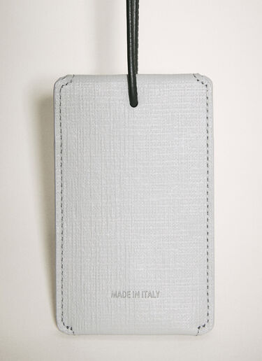 Balenciaga Logo Print Tag Grey bal0258030