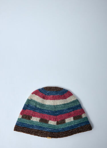 Visvim Meda Crochet Knit Hat Multicolour vis0158032
